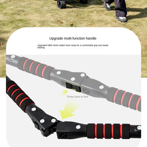 650L 대용량 블랙 카키 캠핑 트롤리 야외 접이식 트레일러 카트 리클라이닝 메탈 회전 바퀴 완전 개방형 푸시 핸들 - Product Image 3