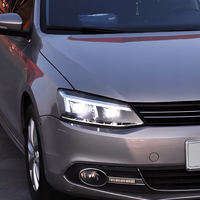 Ensemble de phares LED KGKB pour VW Jetta Sagitar MK6 2012-2018, mise à niveau style R8, lentille de projecteur, plug and play