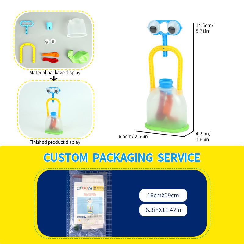 Factory Wholesale Simulate Lung Respiration My First Science Kit