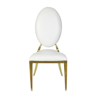 Chaises de Tables de Restaurant haut de gamme en acier inoxydable argenté pour banquet de mariage d'hôtel de noblesse hôpital de salon extérieur - Product Image 6