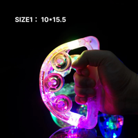 Chapeau de cowgirl professionnel CARDSILK avec lumières et ballon de plage lumineux, ainsi que des balles LED lumineuses pour les fêtes au bord de la piscine et la promotion d'événements
