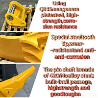 Accessoire Ripper pour Excavatrice 16-45 Tonnes, Ripper Hydraulique avec Pointe en Acier Résistant aux Usures, Outil de Démolition pour Exploitation Minière pour CAT OEM/ODM
