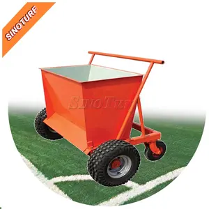 Manual sand Infill machine for artificial turf grass lawn Installation
