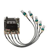 Carte amplificateur numérique ZK-ST21 à puce TPA3221, 2.1 canaux, 100W+100W+200W, modules et kits électroniques pour subwoofer