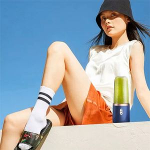 Extracteur de jus de fruits sans fil portable 2026, grande capacité, en verre et plastique PC, pour la maison, pour femmes - Product Image 5