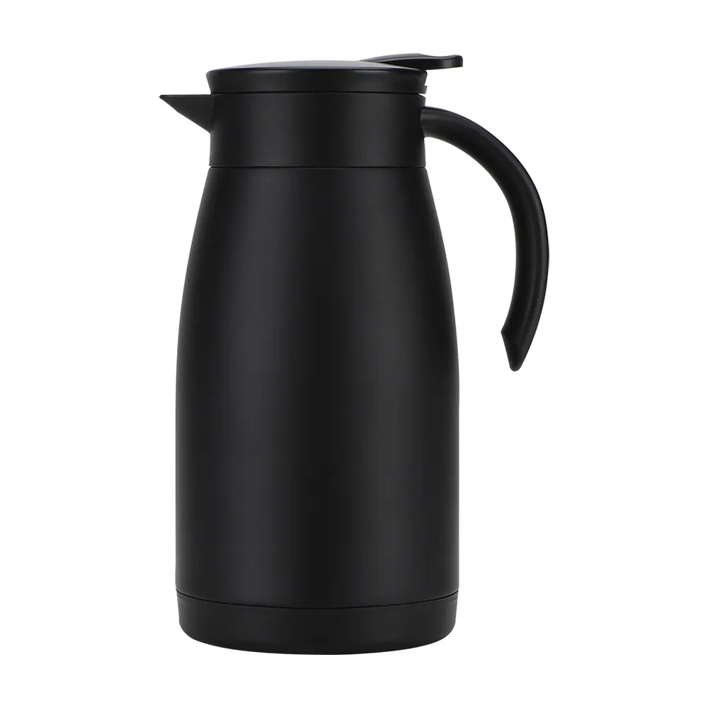 New Design Custom Double Wall Stainless Steel Vacuum Coffee Carafe Custom Logo Insulated Tea And Coffee Pot Thermos