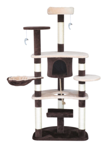 Simpatico albero di <span class=keywords><strong>gatto</strong></span> in legno ecologico e Scratcher <span class=keywords><strong>casa</strong></span> di Sisal rampicante per gatti - Product Image 4
