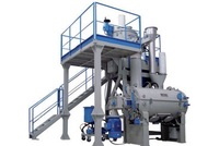 Mélangeur de poudre en plastique, machine de mixeur à grande vitesse, machine de mixeur de produits chimiques et de poudre, système d'alimentation automatique,