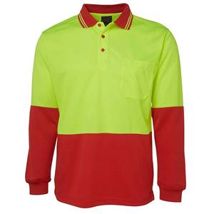 Camiseta Polo de Seguridad Reflectante de Dos Tonos con Logotipo Personalizado para Trabajadores de <span class=keywords><strong>la</strong></span> Construcción, Seguridad <span class=keywords><strong>en</strong></span> Exteriores, Alta Visibilidad - Product Image 5