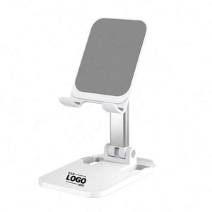 Custom <b>Adjustable</b> Cell Phone Stand for <b>Desk</b>, Folding Mobile Holder, <b>Height</b> and Angle <b>Adjustable</b> Phone Dock - Product Image 1