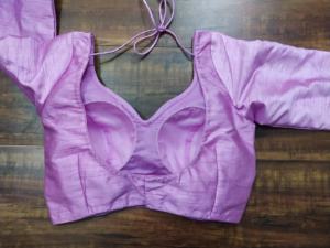 Blusa de Seda Dupion Premium de Manga Larga para Saree, Estilo Étnico Clásico - Product Image 2