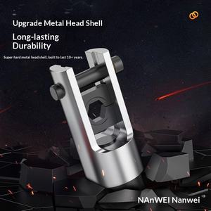 Pince à sertir <span class=keywords><strong>hydraulique</strong></span> électrique rechargeable au lithium Nanwei 21V, 500 bars, course de 12,0 mm pour câbles et bornes en cuivre - Product Image 4