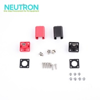 Terminales NEUTRON, M8 M10 M12, para Aplicaciones de Trabajo Pesado, Recubiertos en Rojo y Negro