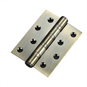 Bisagras de Acero Inoxidable <span class=keywords><strong>ECREW</strong></span> con Rodamientos de Bolas, 4"x3"x3mm, Resistentes, Acabado Satinado, Diseño Moderno, para Puertas de Madera, Uso en Hoteles, Bajo Ruido - Product Image 3