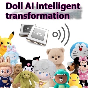 Tùy chỉnh chatgpt mô hình ai Santa Claus gấu Đồ chơi sang trọng siêu mềm PP bông đầy cho Giáng sinh - Product Image 2