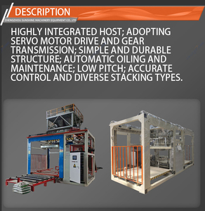 Palettiseur électrique à couche complète pour l'emballage de granulés de grains Nouveau design avec fonction d'économie d'énergie pour les usines de produits chimiques - Product Image 6