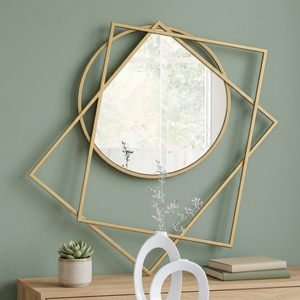 Vanity <b>Mirror</b> Decorative Wall Mounted <b>Mirror</b> For Home Modern <b>Mirror</b> For Home Factory Most Trending Royal Gold - I H C - Product Image 3