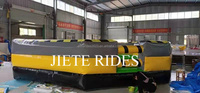 Meltdown Challenge Wipout Balayeuse mécanique Eliminator Adulte Gonflable Wipeout Jeux de sport Wipeout Jeu de parcours d'obstacles