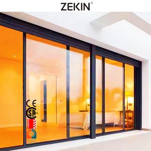 דלתות הזזה מבודדות NFRC AS2047 מאושרות לפלורידה, דלתות הזזה עמידות בפני הוריקן, דלתות הזזה מאלומיניום - Product Image 1