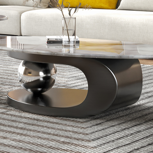 Ý Thiết kế phòng khách đồ nội thất hiện đại Đá Cẩm Thạch Bàn cà phê bằng gỗ vuông sang trọng Bàn cà phê thiết Bạch Dương tại Trung Quốc - Product Image 5