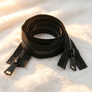 Customizable 8# Resin Plastic Close‑End Zipper Single <b>Puller</b> Durable 60‑Inch Long for Luggage Suitcase Backpack - Product Image 4