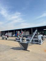 Granulateur de recyclage de films LDPE/HDPE/LLDPE/PP/PE de 100-600 kg/h avec PLC et moteur pour machine de granulation de films plastiques