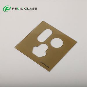 Cadre en verre trempé découpé CNC sur mesure pour interrupteur d'éclairage, fabriqué par le fabricant - Product Image 2