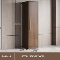 Armoire en panneaux de mélamine, armoire de style moderne et simple