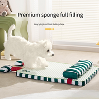 Meilleures ventes Tapis pliable pour animaux de compagnie avec protection anti-griffures Lit pour chat et chien rafraîchissant d'été Nid rectangulaire Design classique et tendance
