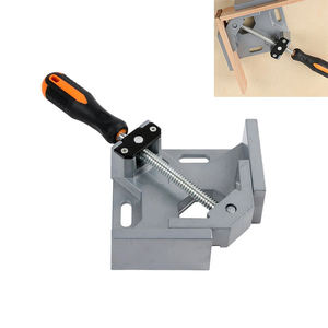 Fix 90 degrés coin verre tuyau porte Fram panneau connecteurs bois travail pince Angle droit Clip ensemble créatif bricolage meubles placard - Product Image 1