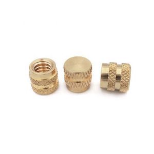 Tuerca de inserción hexagonal roscada de latón Sinhoo, con rosca, de plástico niquelado, tamaños M1-M10, clase 8.8, estándar ISO, para la industria sanitaria y minera - Product Image 5
