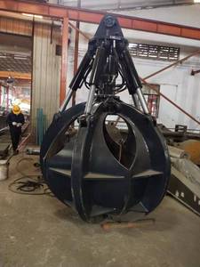 <span class=keywords><strong>Prix</strong></span> usine – <span class=keywords><strong>Grappin</strong></span> d'excavatrice robuste avec rotateur hydraulique pour tri et démolition de grumes de 5 à 10 tonnes - Product Image 2