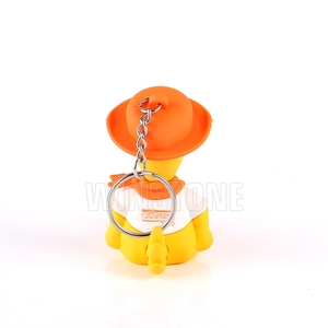 Tùy Chỉnh Bền Thân Thiện Với Môi Mềm <span class=keywords><strong>PVC</strong></span> Phim Hoạt Hình Santa Claus Giáng Sinh <span class=keywords><strong>Keychain</strong></span> Hình Cao Cấp Đồ Chơi - Product Image 3