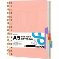 Carnet A5 personnalisé à couverture rigide, 80 feuilles, reliure thermique, couverture en papier imprimé, organisateur/agenda en papier couché, cadeau scolaire