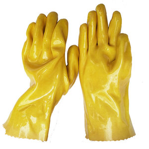 Guantes Dongya 028 con Recubrimiento de PVC, Textura Completa, Lisos, Resistentes a Químicos, para Trabajo Industrial - Product Image 1