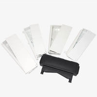 Boîtier électrique étanche ABS IP65 avec kit de vis de couvercle noir Boîte de jonction de pièces de systèmes HVAC