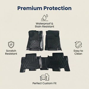 Высококачественные аксессуары для салона: коврики для пола автомобиля <span class=keywords><strong>Toyota</strong></span> 4Runner 10-24 - Product Image 6