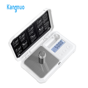Báscula Digital de Bolsillo LCD Portátil de 200g y 0.01g, Mini Báscula para Oro, Diamantes y Joyería, con Función de Tara, para Venta al por Menor - Product Image 1