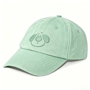 Casquette de baseball non structurée en coton 100% avec logo personnalisé brodé, visière incurvée de haute qualité HBA55, casquette simple - Product Image 6