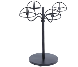 Support de perruque noir Offre Spéciale support de support de cheveux de perruque de casque de chapeau en métal - Product Image 4