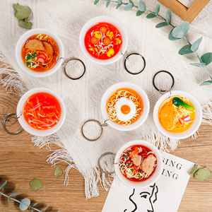 Modelos de comida japonesa de ramen en miniatura personalizados, regalo divertido, simulación 3D personalizada, juguetes de comida falsa, accesorios de decoración. - Product Image 4