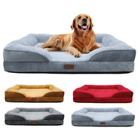 Fabrik angepasste umwelt freundliche tragbare minimalist ische Phantasie lustige Rechteck ortho pä dische Hunde bett moderne Anti-Stress-Haustier Katze Mode