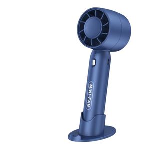 Ventilateur portable numérique à pression manuelle QM, personnalisé avec logo, haute vitesse, silencieux, à batterie, pour l'été, idéal pour les extensions de cils - Product Image 4