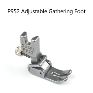 Pied presseur réglable pour plissage à plat, Pied presseur pour volants P952 en gros, Pied presseur à tige de traction, Pied presseur à tige de perforation P5W - Product Image 2