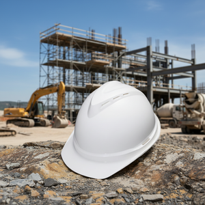 <span class=keywords><strong>Casco</strong></span> <span class=keywords><strong>de</strong></span> Seguridad MSA <span class=keywords><strong>V</strong></span> GUARD con Certificación CE, Fabricado en HDPE/ABS para Ingeniería y Construcción - Product Image 2