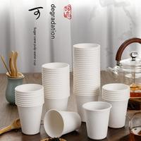 Vasos de Papel para Café Desechables, Biodegradables, Ecológicos, de Doble Pared, Mini, Bonitos y Sencillos, Personalizables OEM ODM, en Stock, para Bodas