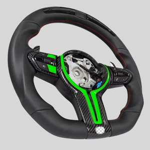 Volantes Deportivos de Cuero con LED de Tres Radios para Modelos <span class=keywords><strong>BMW</strong></span> Serie 3 y Serie 5 F10/F30/F18/F35 - Product Image 2