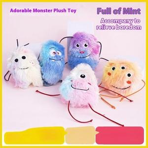 Gatto coccolone giocattolo cartone animato mostro erba gatta peluche giocattolo interattivo gatto giocattoli da masticare gatto - Product Image 3