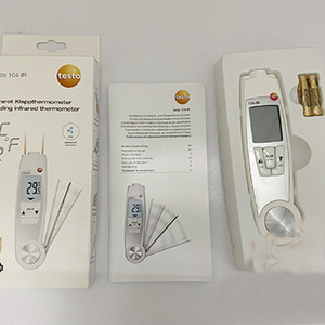 Gold Seller Testo 104-IR - เทอร์โมมิเตอร์อินฟราเรดแบบสองฟังก์ชันและแบบเจาะวัดอุณหภูมิ - Product Image 6
