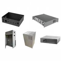 Pièces de fabrication en tôle pour armoires et boîtiers, en aluminium, acier inoxydable, laiton, avec revêtement en poudre - Vente chaude